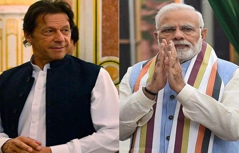 Prime Minister Imran Khan and Prime Minister Narendra Modi 