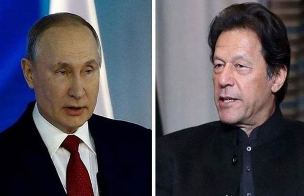 Prime Minister Imran Khan and President Vladimir Putin