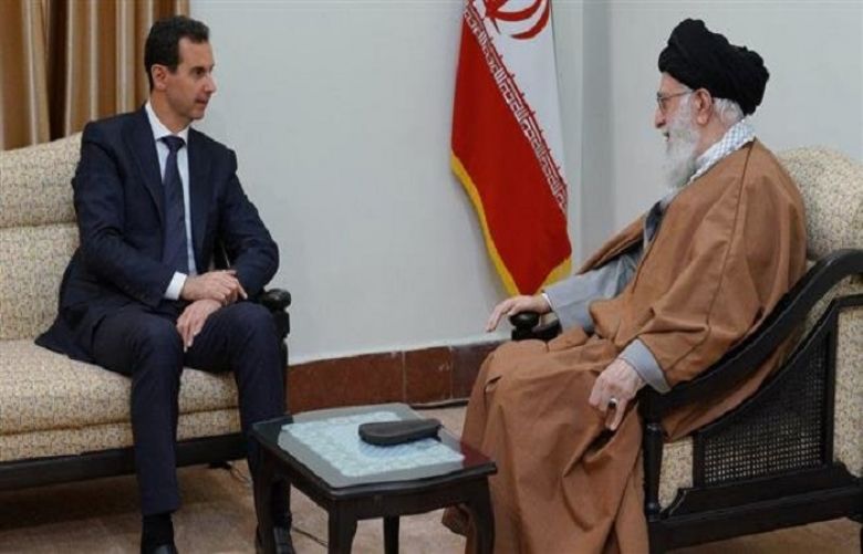 Syrian President Bashar al-Assad meets Leader of the Islamic Revolution Ayatollah Seyyed Ali Khamenei