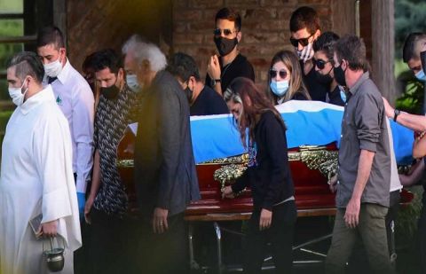 Maradona buried as world grieves imperfect soccer extraordinary