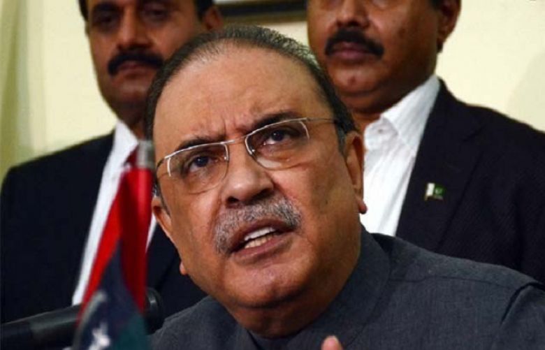 Pakistan Peoples Party Co-Chairman Asif Ali Zardari 