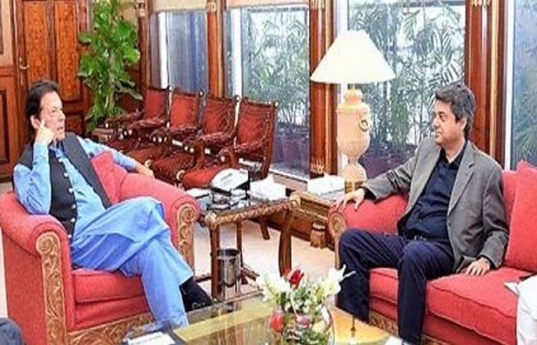 Federal Minister for Law Farogh Naseem called on Prime Minister Imran Khan in Islamabad 