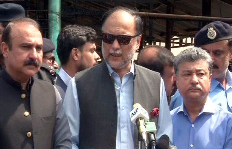 Interior Minister Ahsan Iqbal 