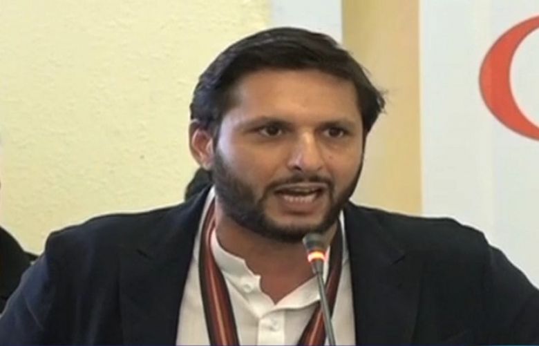 Shahid Afridi rues awful state of sports in Sindh