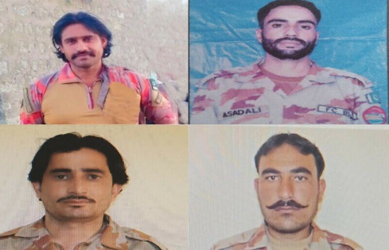 4 security personnel martyred in terrorist activity from across Pak-Iran border in Balochistan