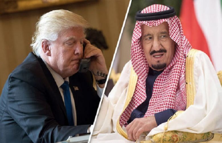  U.S. President Donald Trump and Saudi Arabia’s King Salman 