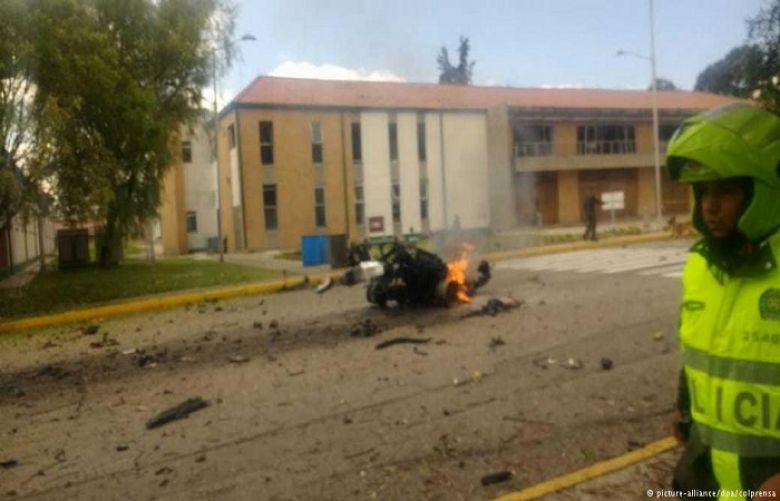 At least 9 killed in Bogota police academy car bombing