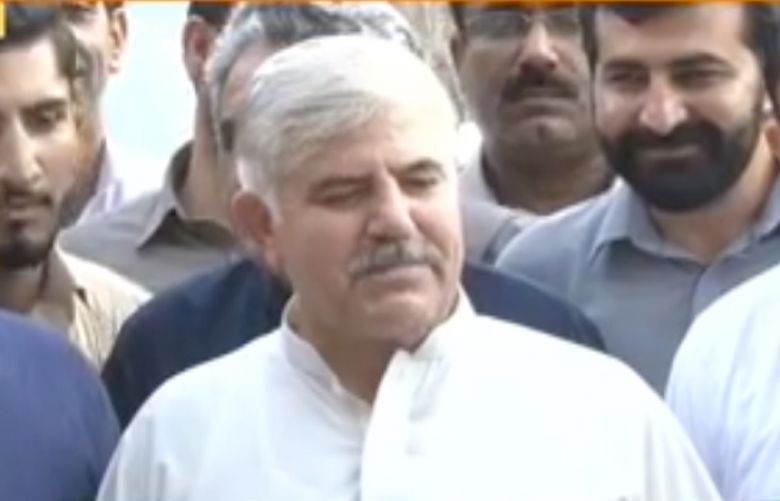 Nominated CM KP Mehmood Khan denied report of rifts in PTI