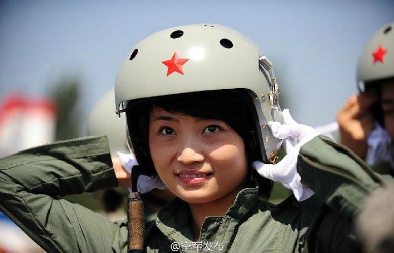 Chinese J-10 fighter jet pilot Yu Xu
