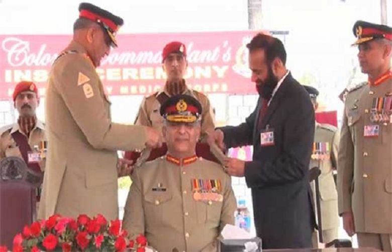 The army chief also laid a floral wreath at the Yadgar-e-Shuhada and offered Fateha.