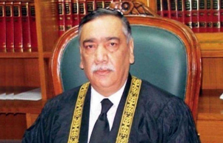 Chief Justice of Pakistan Justice Asif Saeed Khosa 