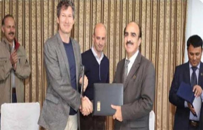 MoU signed b/w UNDP, KIU to initiate work on possible outburst of Glaciers