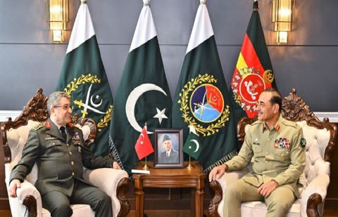 Field Marshal, Turkish Chief discuss security landscape