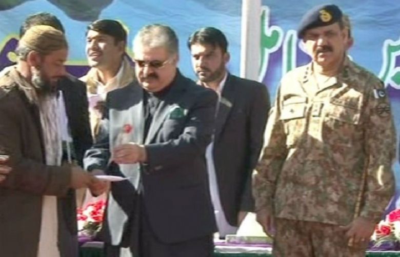 Over 300 rebel militants surrender arms in Quetta