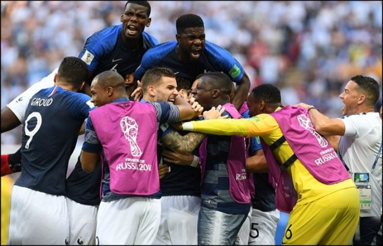 France beat Argentina 4-3 to reach World Cup quarter-finals