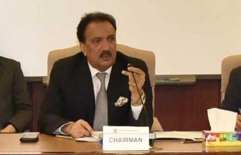 Chairman of the Senate Committee on Interior Rehman Malik 