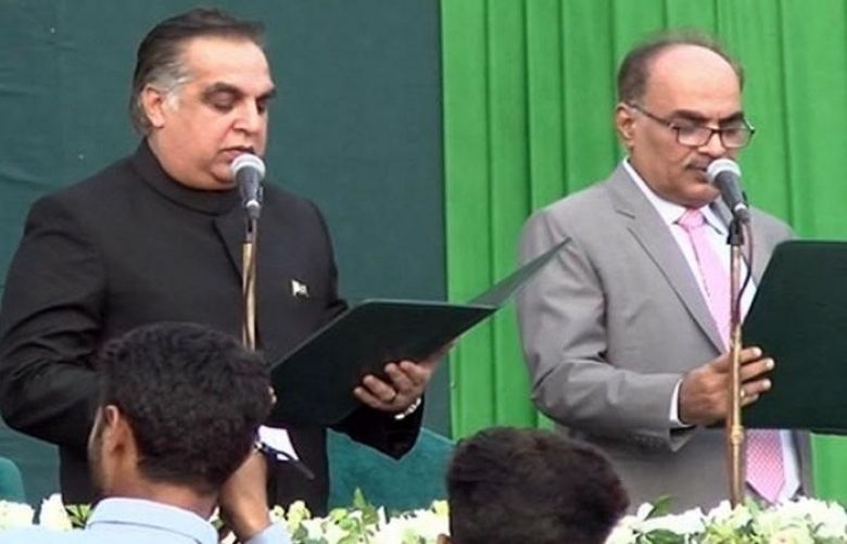 Imran Ismail takes oath as Governor Sindh