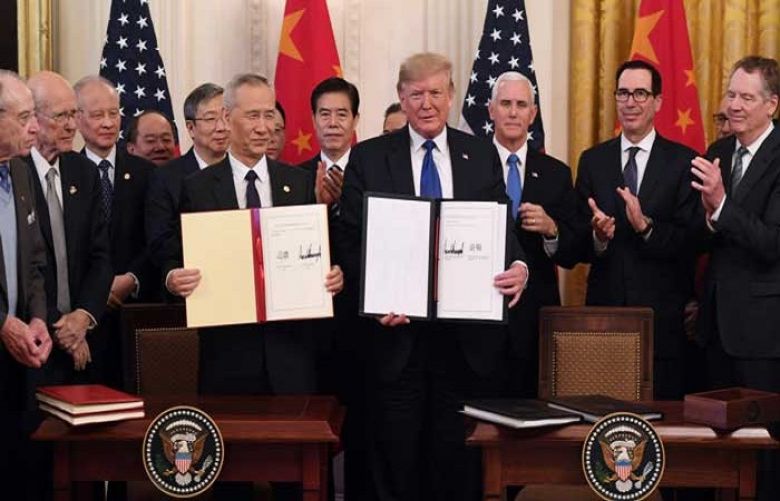 Stocks worldwide get major boost as US, China sign &#039;momentous&#039; trade deal
