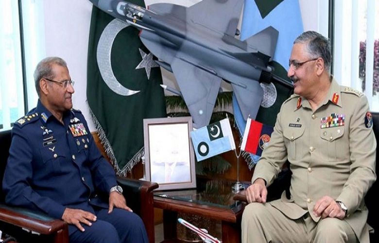 CJCSC visits Air Headquarters in Islamabad