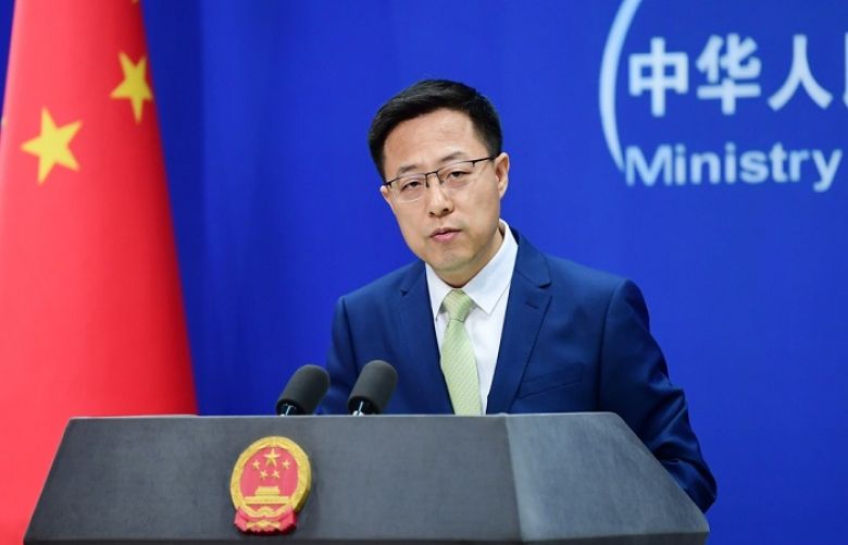  Chinese Foreign Ministry Spokesperson Zhao Lijian 