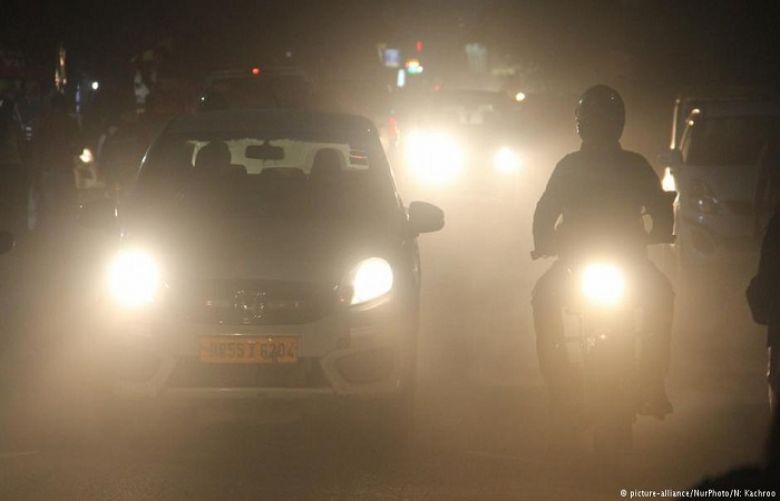 Delhi in India is currently experiencing intense air pollution
