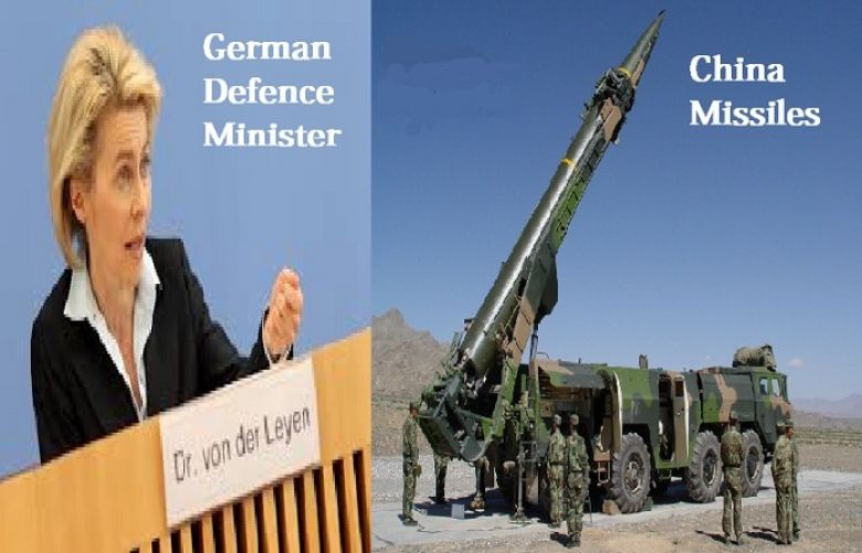 German Defence Minister Warns that Chinese Missiles are Threat to Russia 