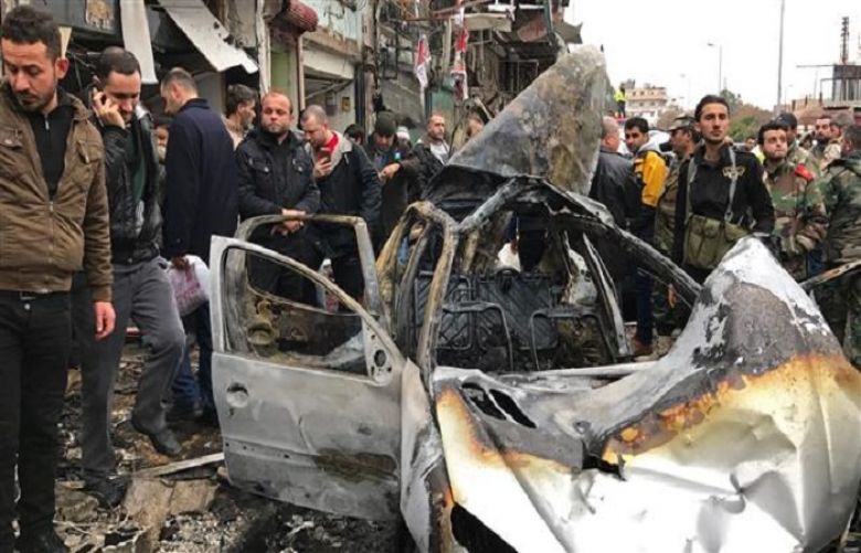 60 people have been killed in the Syrian city of A&#039;zaz in a powerful car bomb explosion targeting civilians in the city.