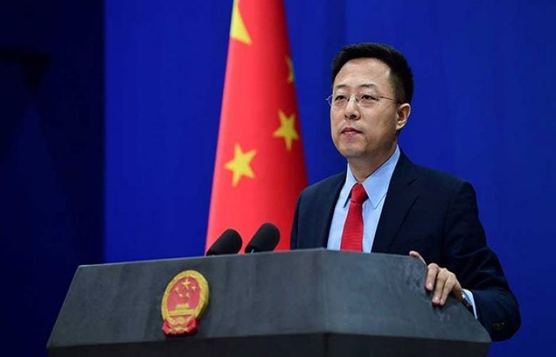 Chinese Foreign Ministry&#039;s spokesperson Zhao Lijian