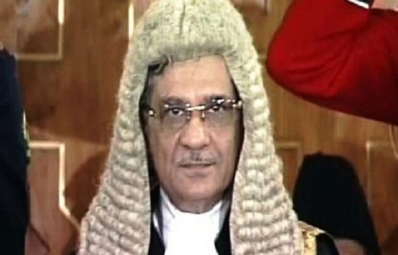 Chief Justice of Pakistan Saqib Nisar