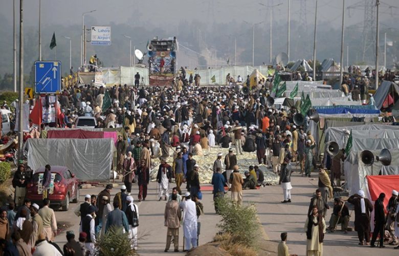 Islamabad sit-in enters 16th day as talks fail to break deadlock