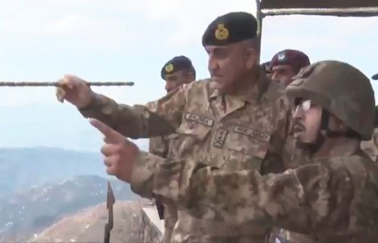 We’re peace loving nation but won’t be intimidated, COAS visited LoC