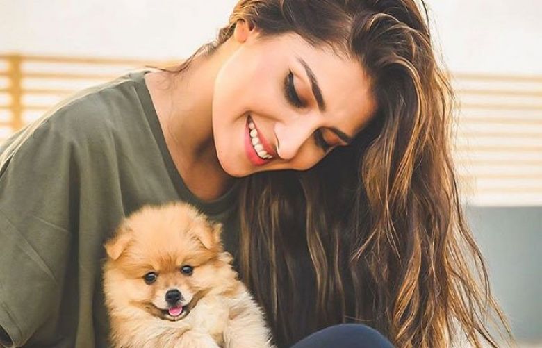 Ayeza Khan shares first photo of her pet dog Milan