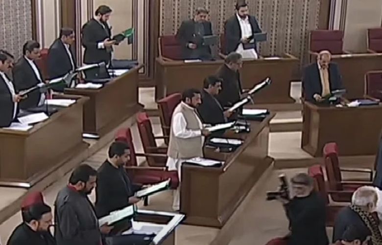 Balochistan Assembly&#039;s newly elected MPAs sworn in