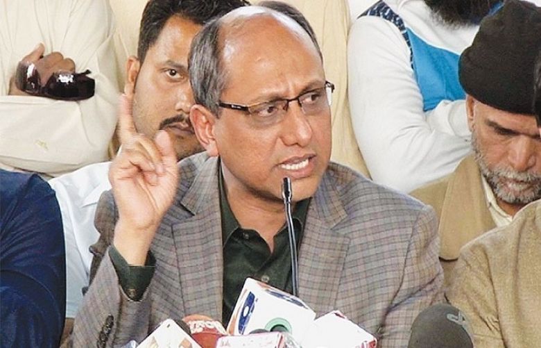 Sindh Information Minister Saeed Ghani