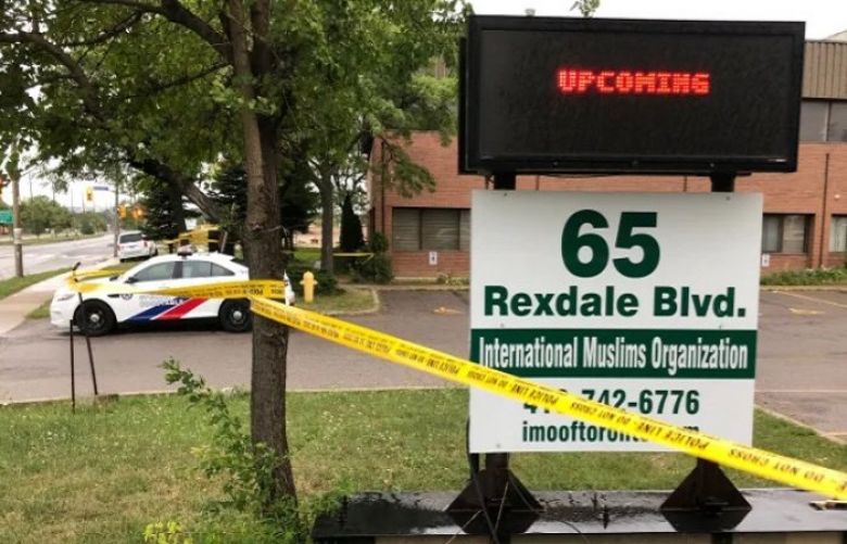 Elderly man stabbed to death near Toronto mosque