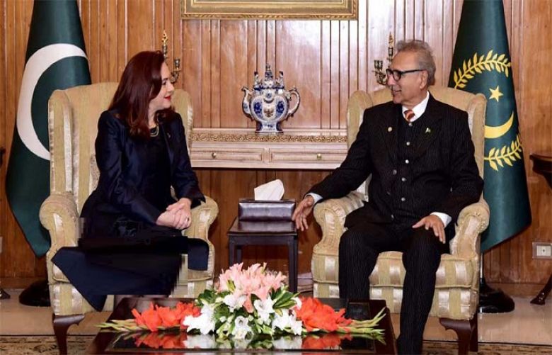 Pakistan will continue to play its role in support of NU charter: President Alvi 