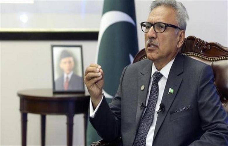 President Alvi urges media to highlight human rights violations by India in IoK