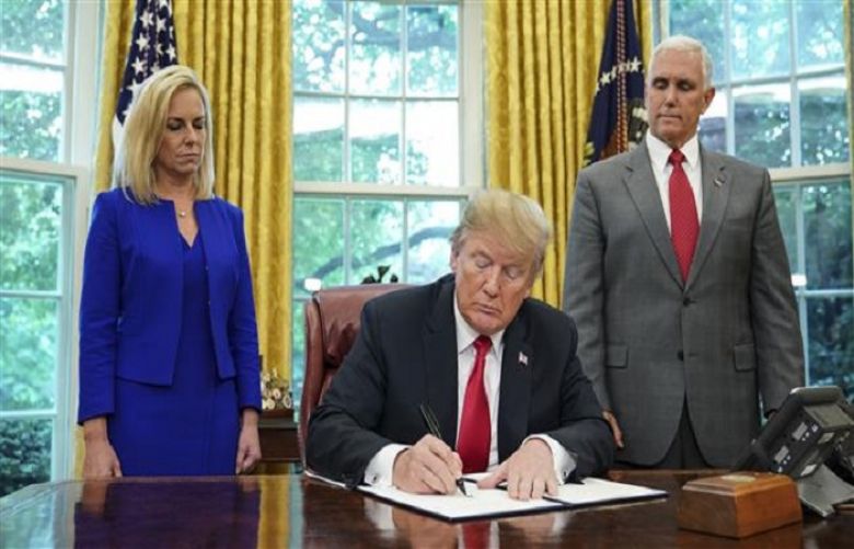 Trump ends family separations by executive order