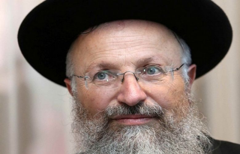 Israeli Chief Rabbinate Council Shmuel Eliyahu