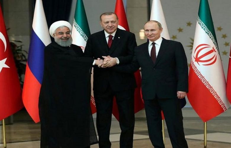 Presidents of Iran, Russia &amp; Turkey meet in Tehran to discuss Syria&#039;s situation