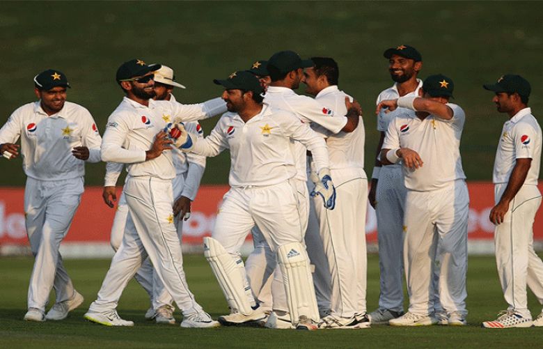 Pakistan bowled out Australia for 145 on Abu Dhabi Test
