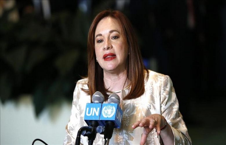 The President of the United Nations General Assembly (UNGA) Maria Fernanda Espinosa