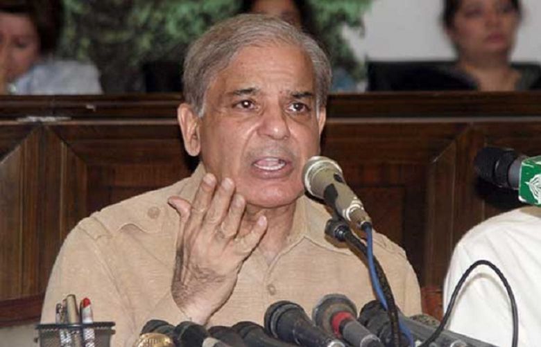 PML-N President and Leader of the Opposition in the National Assembly Shehbaz Sharif