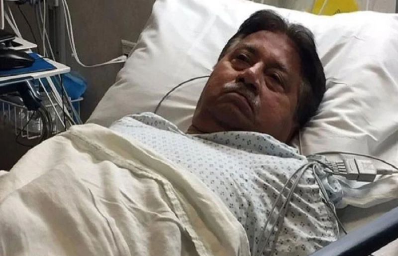 Photo of Musharraf hospitalised, going through a difficult stage: family