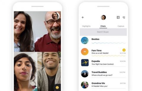 Microsoft's new Skype redesign is a radical change that looks like Snapchat