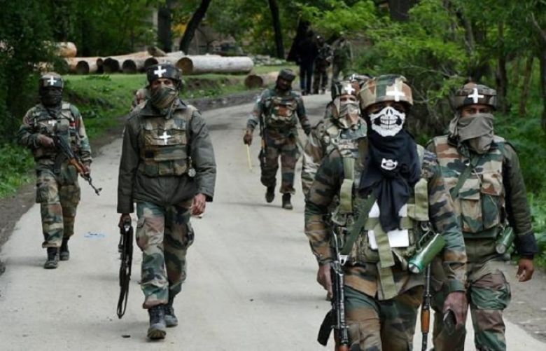 Indian troops martyr three youth in IOK