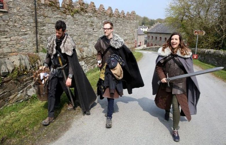 Tourists follow &#039;Game of Thrones&#039; trail in Northern Ireland