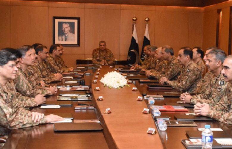Corps Commanders conference