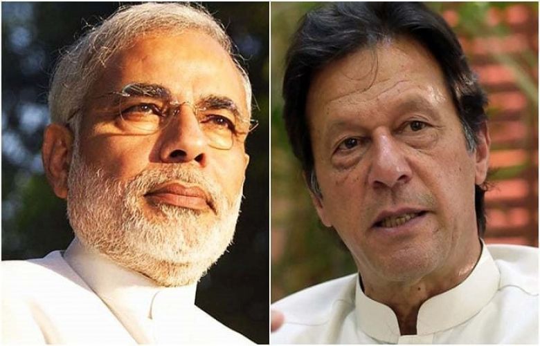 Prime Minister Imran Khan and Indian counterpart Narendra Modi