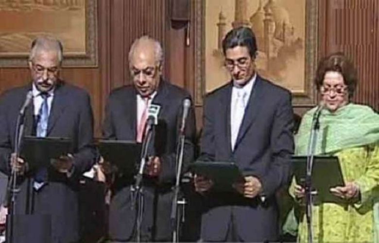Six-members Punjab caretaker cabinet sworn in